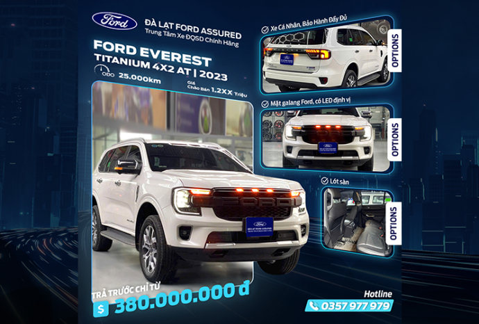 Ford Everest Titanium 4x2 AT 2023