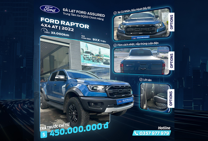 Ford Ranger Raptor 2022