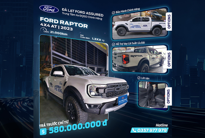 Ford Ranger Raptor 2023
