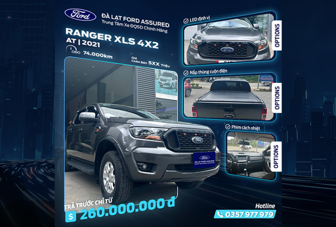 Ford Ranger XLS 4x2 2021