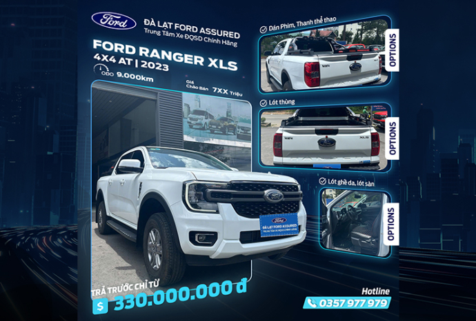Ford Ranger XLS 4x4 2023