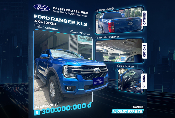 Ford Ranger XLS 4x4 2023
