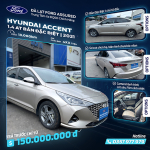 Hyundai Accent 1.4 AT Bản đặc biệt - Trả trước từ 150 tr 0