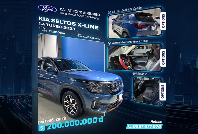 KIA Seltos X-line 1.4 Turbo 2023