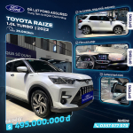Toyota Raize 2022 1.0L Turbo nhập Indo 0