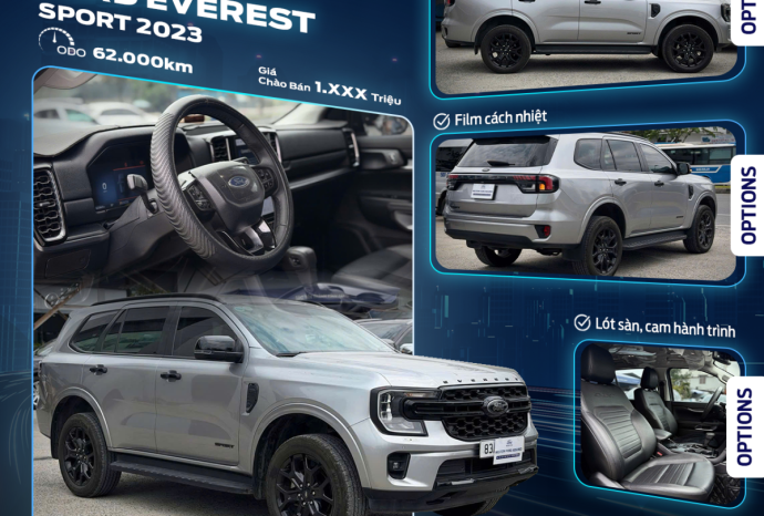 Everest Sport 2023 - Đen