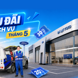 Ưu Đãi Dịch Vụ Tháng 5 – Chăm Xe Cực Đã, Giá Cực Ưu Đãi