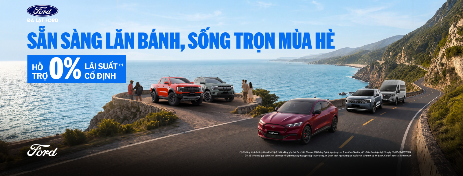 SẴN SÀNG LĂN BÁNH, SỐNG TRỌN MÙA HÈ CÙNG ĐÀ LẠT FORD!