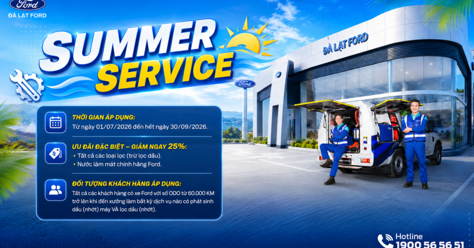 SUMMER SERVICE: 