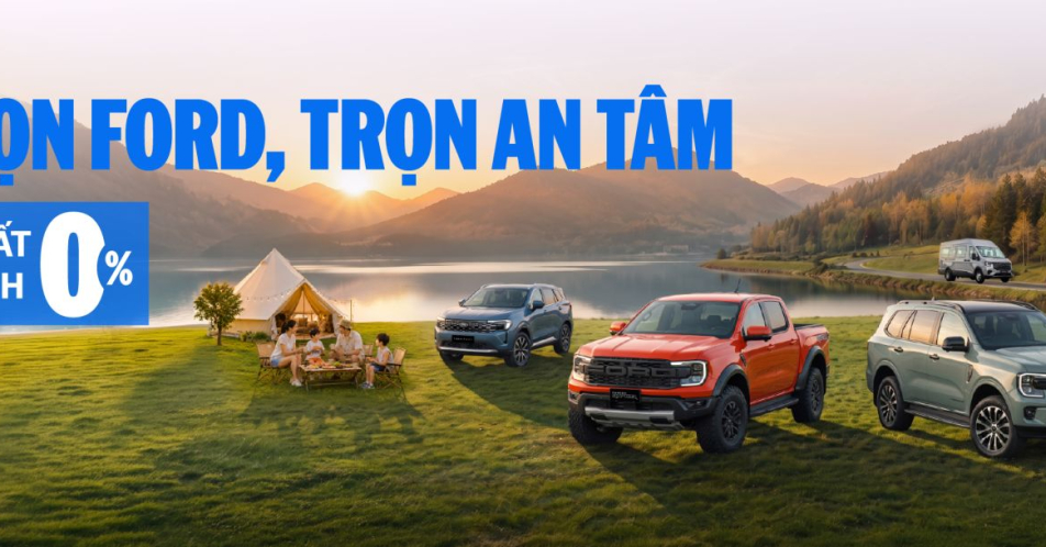 Ưu Đãi Đà Lạt Ford Tháng 8: Bảo Hành 5 Năm, Lãi Suất 0%