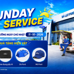 Sunday Service Tại Đà Lạt Ford: Bảo Dưỡng Xe Ngày Chủ Nhật, Nhận Quà Tặng Độc Quyền