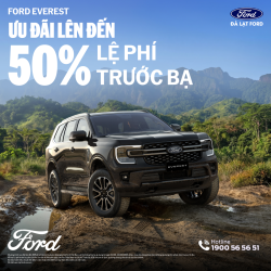 THÁNG 9 – SĂN ƯU ĐÃI KHỦNG, RINH FORD VỀ NHÀ CÙNG FORD ĐÀ LẠT