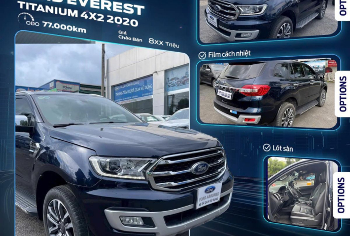 Ford Everst Titanium 4x2 2020