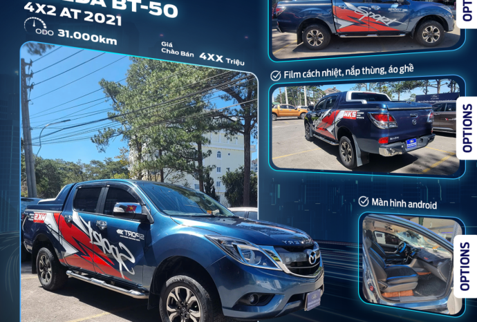 Mazda BT50 4x2 AT 2021