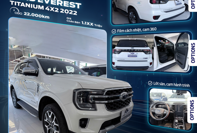 Ford Everest Titanium 4x2 2022