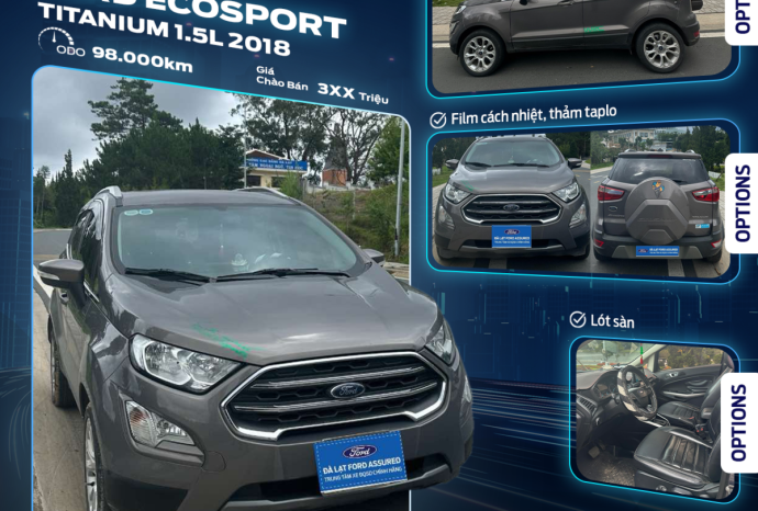 Ford Ecosport Titanium 1.5L 2018