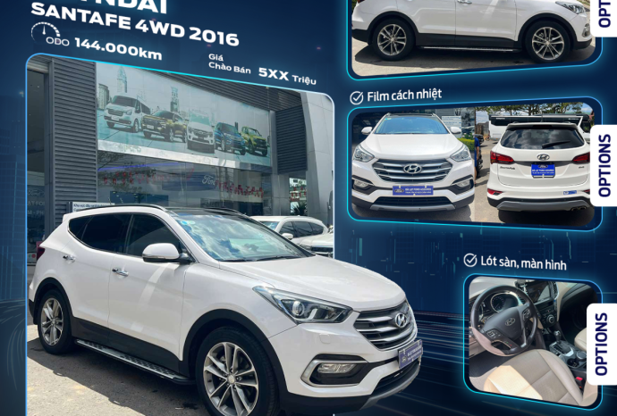 Hyundai Santafe 4WD 2016