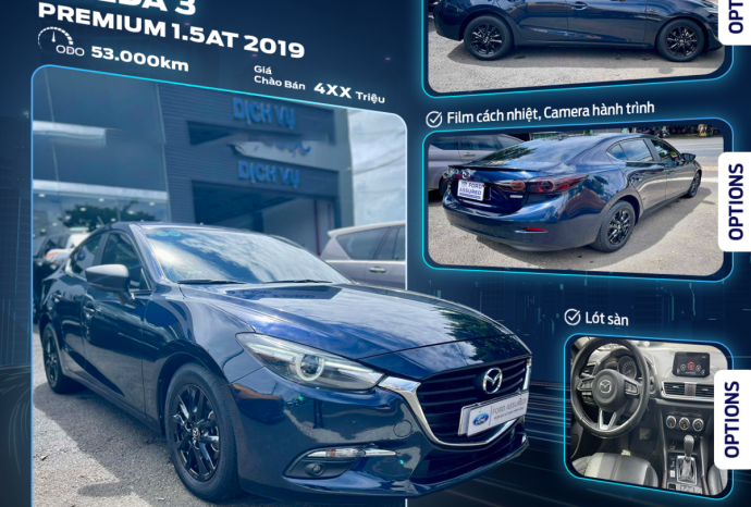 Mazda 3 2019 Premium 1.5AT