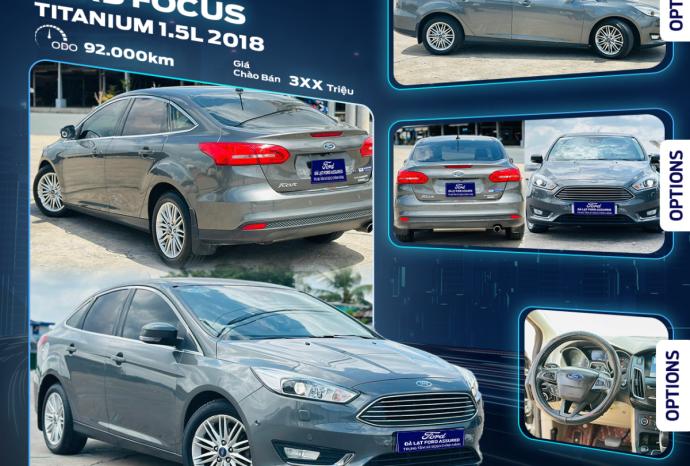 Ford Focus Titanium 1.5L 2018