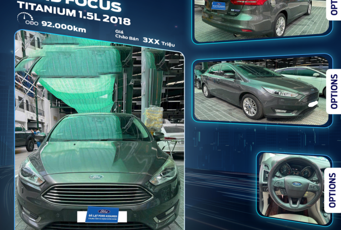 Ford Focus Titanium 1.5L 2018