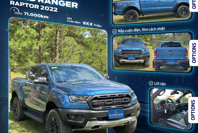 Ford Ranger Raptor 2022