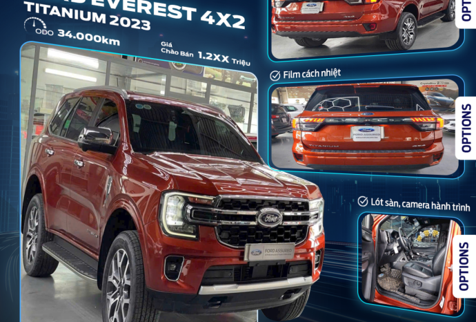 Ford Everest Titaninum 4x2 2023