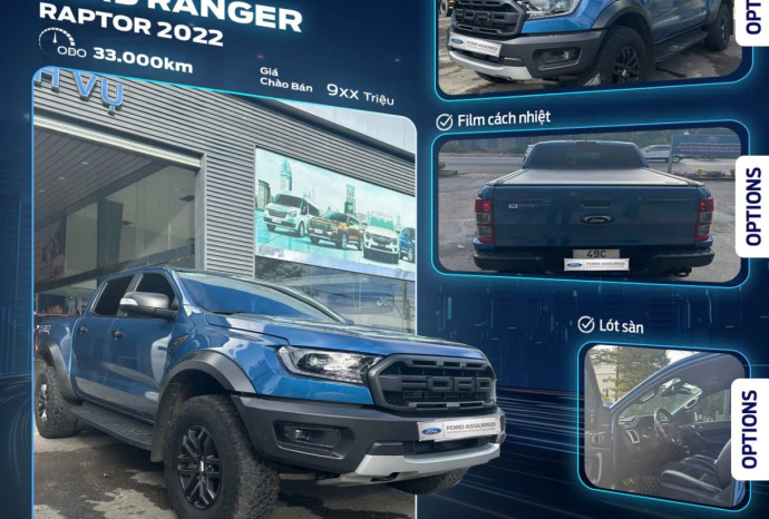 Ford Ranger Raptor 2022