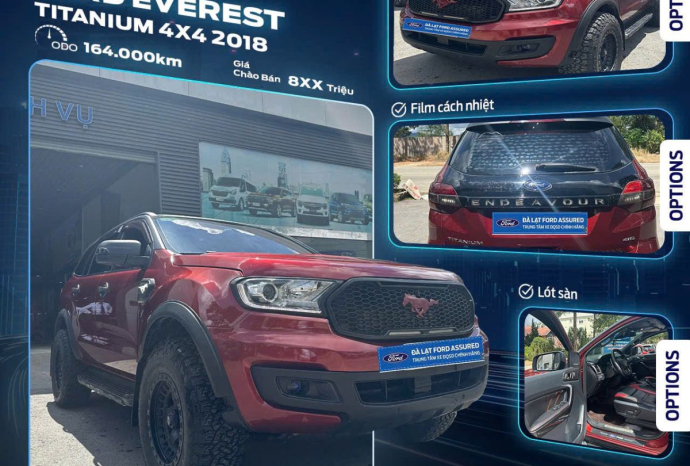 Ford Everest titanium 4x4 2018